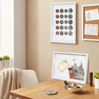 Vicenpal 1 Pcs Large Magnetic Board 16" x 12" Magnet Display Board Removable - Image 5