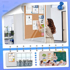 Magula 36"x24" Enclosed Bulletin Board Tamper-Proof Dispaly Case, Aluminium - Image 7