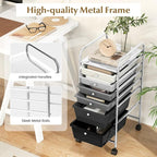 RELAX4LIFE 6-Drawer Rolling Storage Cart - Image 6