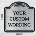 Custom Decorative Sign, Personalized Metal Sign - Image 3