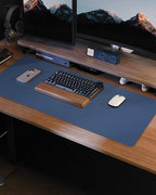 Leather Desk Pad Protector, Large Mouse Mat, Non-Slip Waterproof PU Leather - Image 7
