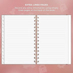 Clever Fox Password Book Spiral – Internet Address & Password Organizer - Image 6