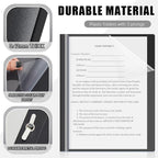Teling 72 Pack Clear Front Report Covers Bulk Business Report Covers Plastic - Image 3