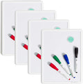 U Brands Contempo Magnetic Dry Erase Board White Board Bundle, 8.5" x 11" by UBrands