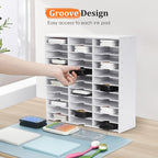 Krafetto 2 Pack 36 Grids Ink Pad Storage Rack, Wall-mountable Stamp Pad - Image 6