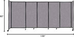 Versare Straightwall Sliding Portable Wall Partition | Freestanding Office - Image 7