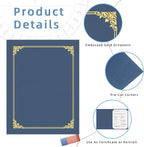 HAUTOCO 120 Pack Certificate Holders, Document Award Covers Certificate Folders - Image 3