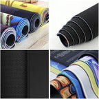 Dark Magic Large Mouse Pad Gaming MTG Playmat Original Paint Desk Mat Adventure - Image 7