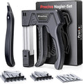 Preciva Self-Adjusting Staple Gun Kit- Heavy Duty Manual Stapler by FindtheToolsYouWant