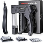 Preciva Self-Adjusting Staple Gun Kit- Heavy Duty Manual Stapler by FindtheToolsYouWant