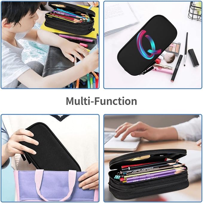 Pazacon Cute Initial Pencil Case - Image 6