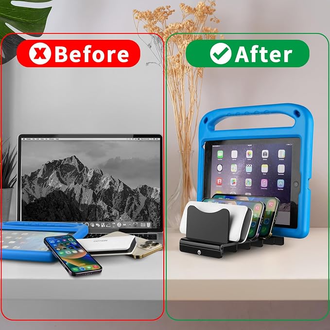 CaSZLUTION Acrylic Multi Device Organizer Stand Base - Image 2
