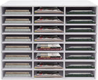 Literature Organizer with 24 Compartments | Adjustable Desktop File Sorter Mail by Unknown