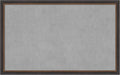 Amanti Art Black Framed Magnetic Board 27x43 Large Vision Board by AmantiArt