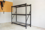 Ironton Industrial Shelving Rack, 3 Storage Shelves Steel Construction 3-Tier - Image 2