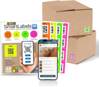 Smart Labels QR Code Stickers Pack of 48 Made in USA - Image 8