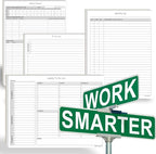 TO DO List Notepads Planner Pads. ToDo Checklist w/Priority & Note Sections. - Image 9