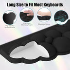 Ergonomic Wrist Rest for Keyboard and Mouse, Soft Memory Foam Cloud Keyboard - Image 5