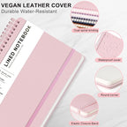 ABERLLS Pink Lined Spiral Journal Notebook - Image 4
