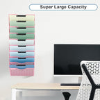 EASEPRES 10 Pocket Mesh Hanging Wall File Organizer, Wall Mounted Mail Paper - Image 6