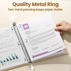 SUNEE 3 Ring Binder 1.5 Inch 1 Pack - Image 2