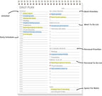 To Do List Notepad Half-Hour Hourly Schedules - Image 2