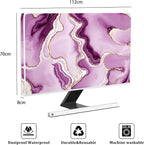 Baocicco Violet Gold Marble Waterproof Weatherproof and Dust-Proof TV Screen - Image 2