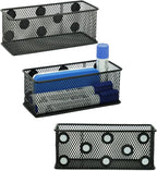 Neudeco Magnetic Locker Organizer and Accessories，Wire Mesh Magnetic Storage - Image 3