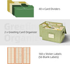 Vienrose Greeting Card Organizer Storage Box - Image 3