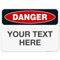 Custom Danger Sign, OSHA Sign, 18x24 Inches, 3M EGP Reflective .080 Aluminum by SigoSigns