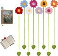Crochet Bookmarks for Women & Book Lovers, Cute Flower Page Markers for by Eosraffa