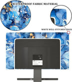 Baocicco Navy Blue Gold Marble Waterproof TV Dust Cover 80 Inch Creative - Image 3