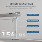 Klicelor 63 Inch Electric Standing Desk - Image 8