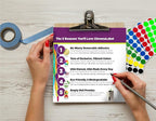 ChromaLabel 1/2 Inch Round Colored Sticker Dots, Removable Sticky Color Coding - Image 2