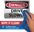 Custom OSHA Style Safety First Sign 10" x 14" Plastic Sign, Customizable "Your - Image 7