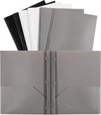 JAM PAPER Plastic Color POP Folders - Image 8