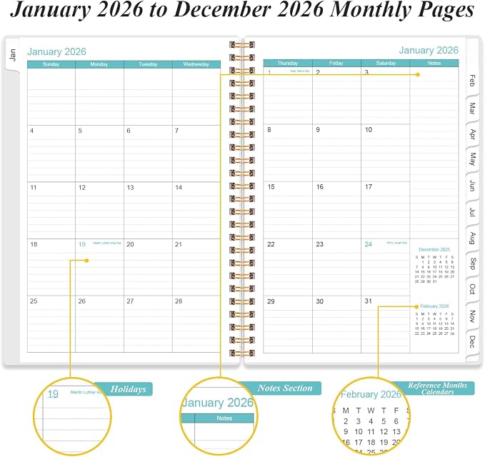 2026 Daily & Monthly Planner - Image 4