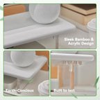 ROCDEER Bamboo Monitor Stand Riser - Image 5