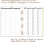 Inventory & Sales Log Book for Small Business – Inventory Ledger Book, - Image 3