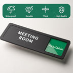 Conference Room Office Door Sign Do Not Disturb, Versatile In-Use/Available - Image 3