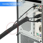 AGPTEK Cable Sleeve Cover, 25ft - Image 8