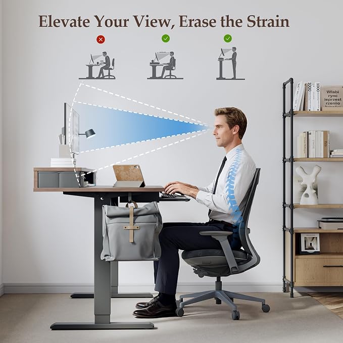 Klicelor 48 Inch Electric Standing Desk - Image 7