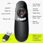 2 in 1 USB Type C Presentation Clicker Air Mouse - Image 7