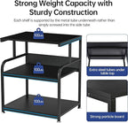 Fannova Printer Stand, 23.6 x18.9 x 30 Inches Large Printer Table - Image 3
