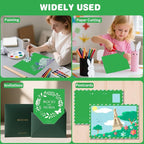 Cardstock 8.5 X 11, 40 Sheets, Christmas Green Card Stock, 65lb/ 180gsm - Image 7