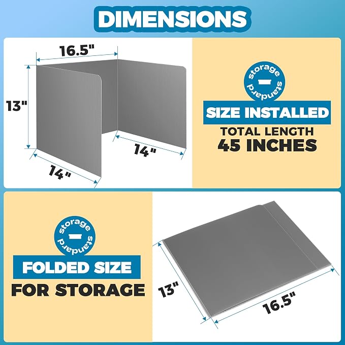 20-Pack Desk Dividers for Students - Image 5