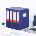 HUA JIE 2 Pack A4 Storage File Boxes Archives Case, 65mm Spine, Box File - Image 7
