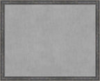 Amanti Art Grey Framed Magnetic Board 35x43 X-Large Vision Board by AmantiArt