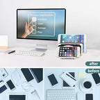UDOLI Adjustable Universal Cell Phone Dock Stand Holder, Tablet Organizer Multi - Image 4