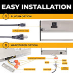 LED Under Cabinet Lighting Hardwired - Image 6